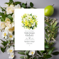 Cyber Limon Floral Wedding
