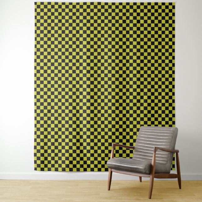 Cyber lyme checkerboard pattern wandteppich (Beispiel)