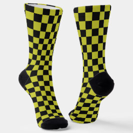 Cyber-Lyme-Schachbrettmuster Socken