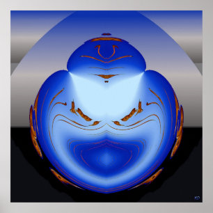 Cyber-Mann-Plakat Poster