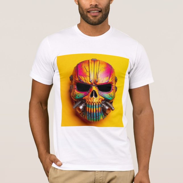 Cyber-Masken T-Shirt (Vorderseite)
