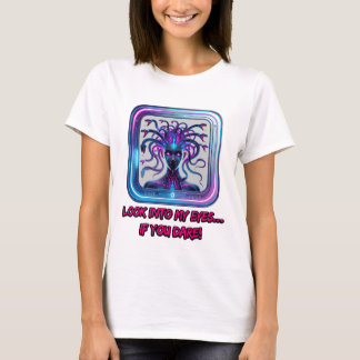 Cyber Medusa Neon - T - Shirt von Frauen