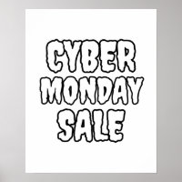 Cyber Monday Sale Poster, Großhandel