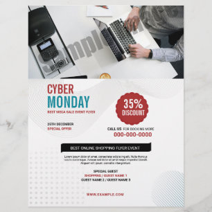 Cyber Montag Flyer
