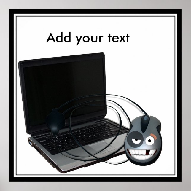 Cyber Montag - Ihre Nachricht hinzufügen Poster (Vorne)