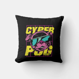 Cyber Mops 2021 Funny Dog Mops Design Kissen