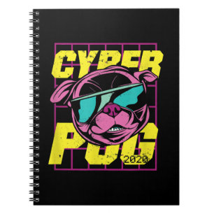 Cyber-Mops Cooler Mops Hund Notizblock