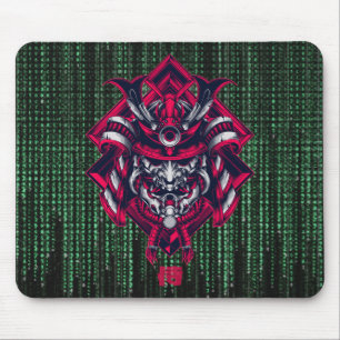 Cyber Oni Code – Retro Future Power Mousepad