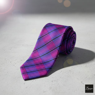 Cyber Plaid Krawatte