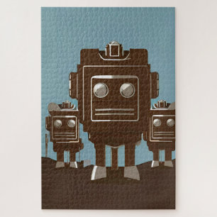 Cyber Radio Rodeo Patrol Ken Gage Sci-Fi Puzzle