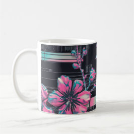 Cyber Sakura Skyline Kaffeetasse
