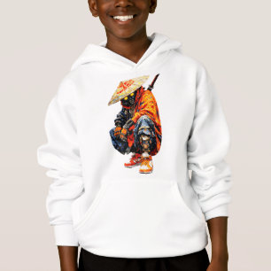 Cyber Samurai Palettenmesser Orange Hoodie