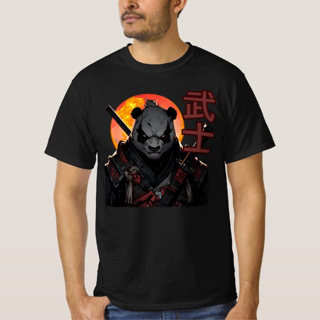 "Cyber ​ ​ Samurai" T-Shirt (Vorderseite)