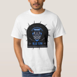 Cyber Security Blue Team Lone Guardian T-Shirt