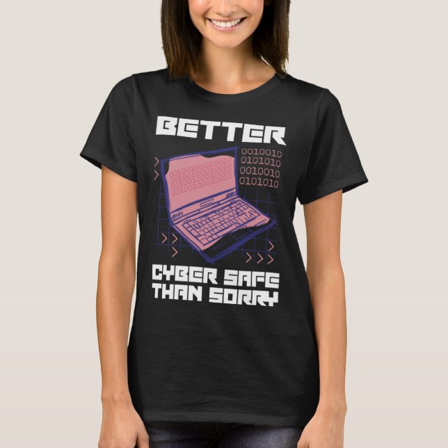 Cyber Security Expert I computer engineer for ethi T-Shirt (Vorderseite)