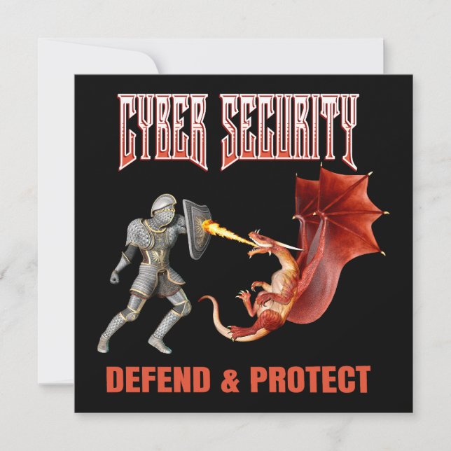 Cyber Security Knight - Perfekter Schutz (Vorderseite)