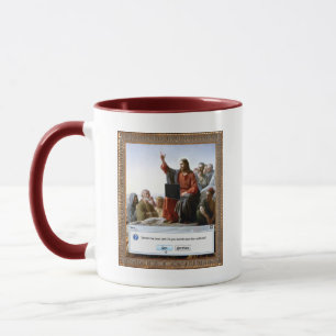 Cyber Sermon Funny Tasse