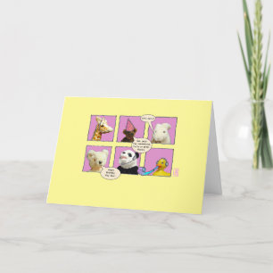 Cyber Shindig Birthday Animals in Windows Card Karte