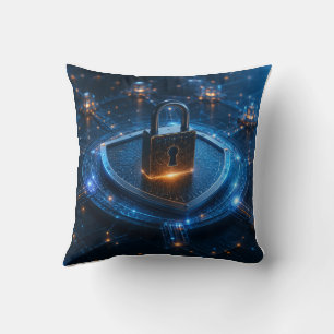 Cyber-Sicherheits-Digital-Schloss-Kissen Kissen