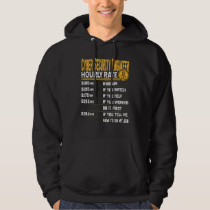 Cyber-Sicherheitsingenieur für stündliche Cybersic Hoodie