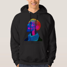 Cyber Skull - Futuristische Anatomie Kunst Hoodie