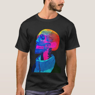 Cyber Skull – Zukunftsorientierte Anatomie-Kunst T-Shirt