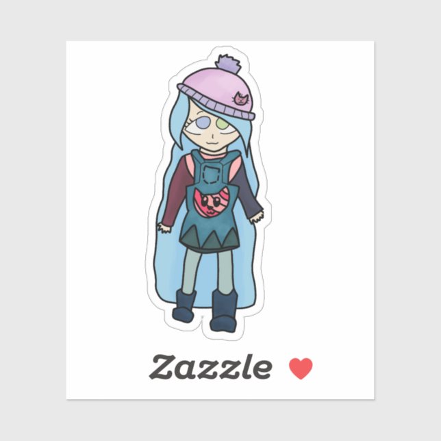 Cyber Snow Aufkleber (Blatt)