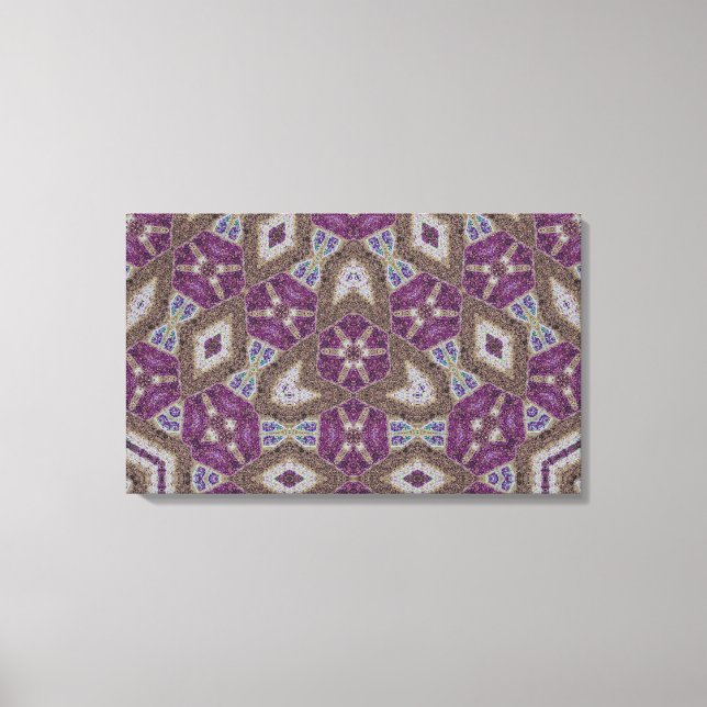 Cyber Static Leinwanddruck (Vorderseite)