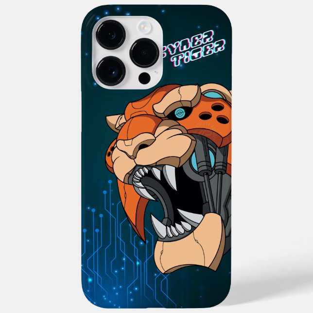 Cyber Tiger | Case-Mate iPhone Hülle (Rückseite)