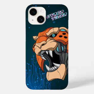Cyber Tiger   Case-Mate iPhone 14 Hülle