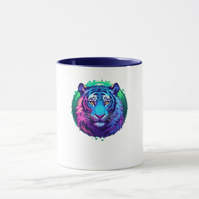 Cyber-Tiger Tasse (Zentrum)