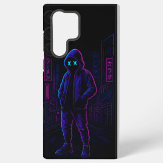 Cyber Tokyo Hacker – Neon Glow Samsung GPhone Case Galaxy Hülle