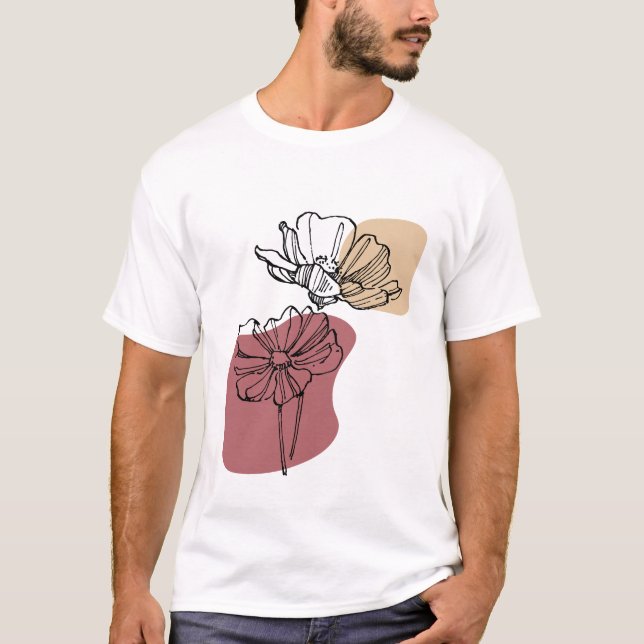 Cyber Traumlandschaft T-Shirt (Vorderseite)