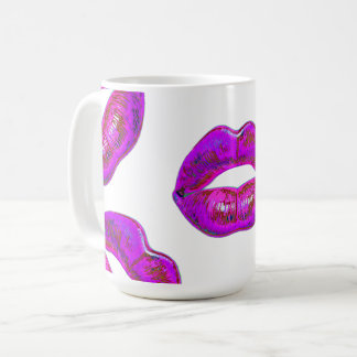 Cyber Venus Lips  - My Lips R 4 U. Multiplied.  Kaffeetasse