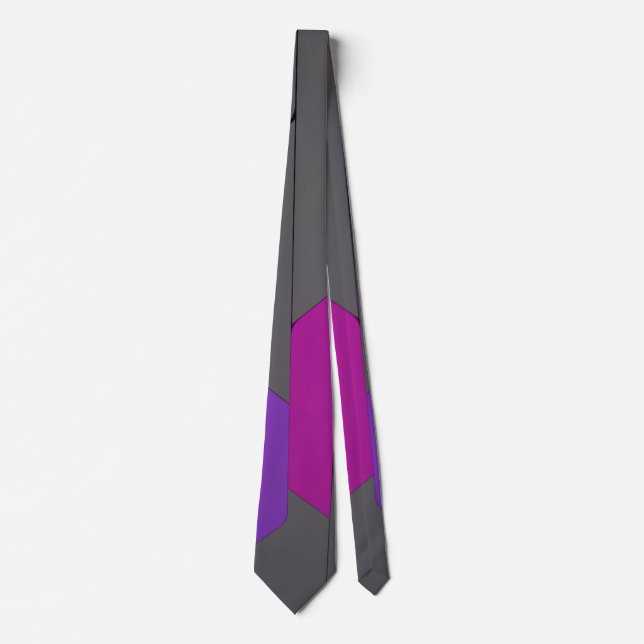 Cyber Wall Neck Tie Krawatte (Vorderseite)
