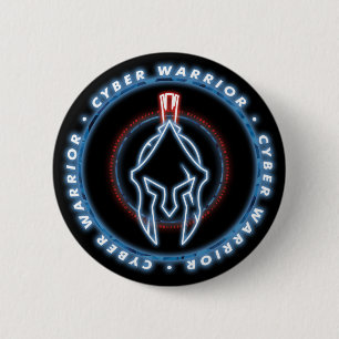 CYBER WARRIOR ABZEICHEN SIEGEL BUTTON