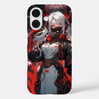 Cyber Warrior iPhone 16 Hülle