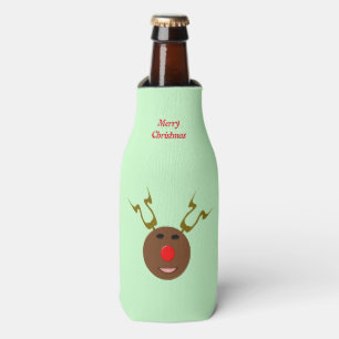 Cyber Weihnachtsmann Custom Bottle Cooler Flaschenkühler