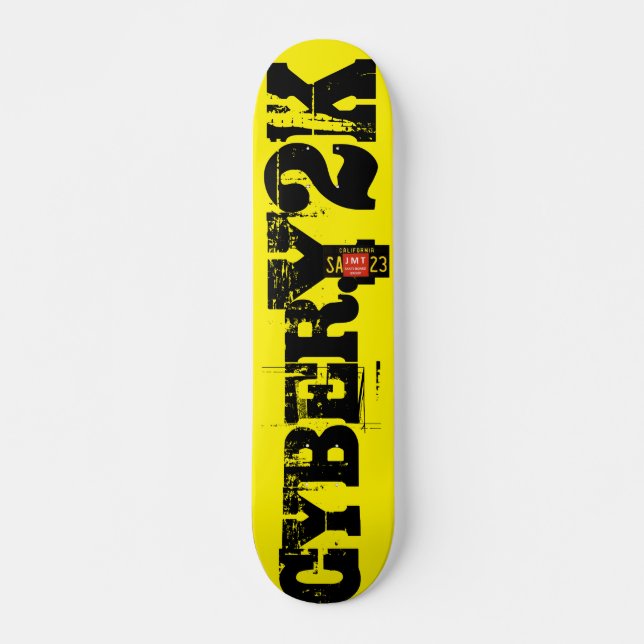 CYBER Y2K 7 3/4" Skateboard Deck (Vorne)