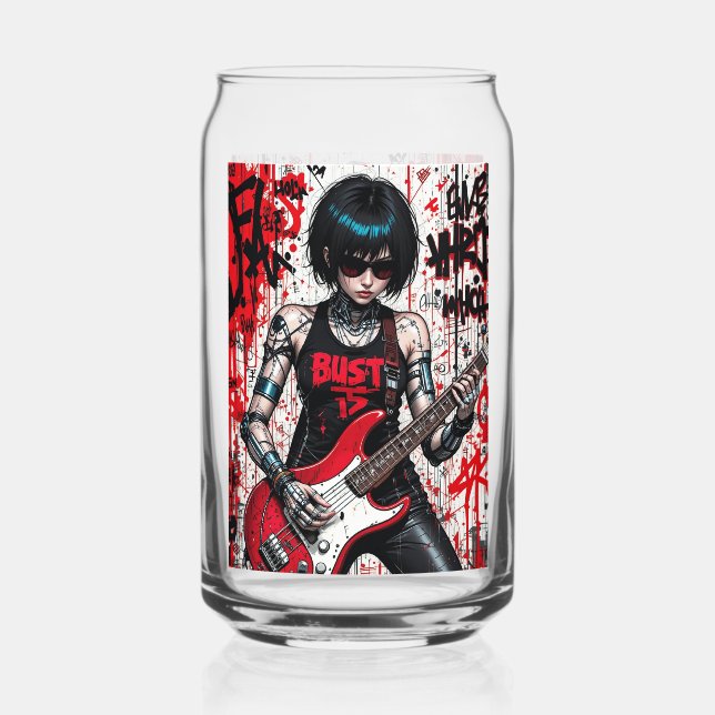 CyberBass Rebellion Glas kann Set (Rückseite)