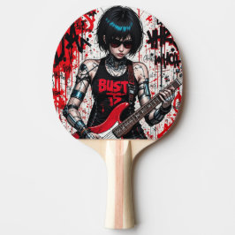 CyberBass Rebellion Ping Pong Paddle Tischtennis Schläger