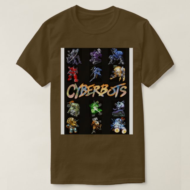 Cyberboter T-Shirt (Design vorne)