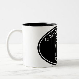 CyberCraft Roboter-Kaffee-Tasse Zweifarbige Tasse