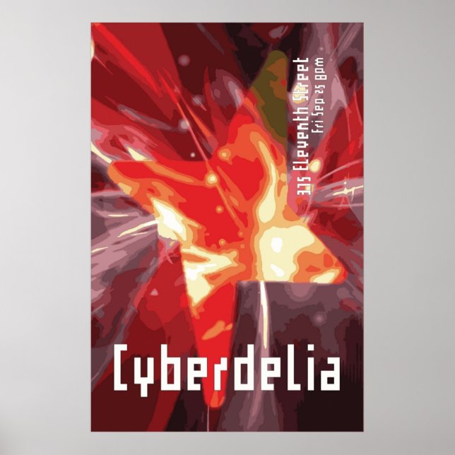 Cyberdelia Poster (Vorne)