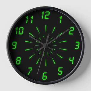 Cyberdelic Wall Clock Wanduhr