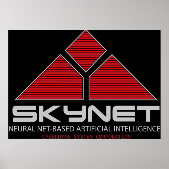 Cyberdyne Skynet Systems Poster (Vorne)