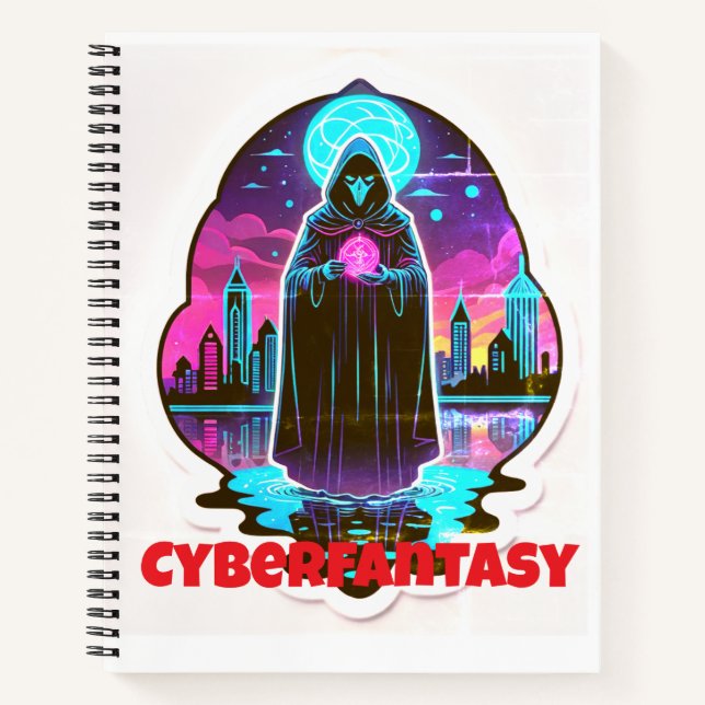 CyberFantasy Notizbuch (Vorderseite)