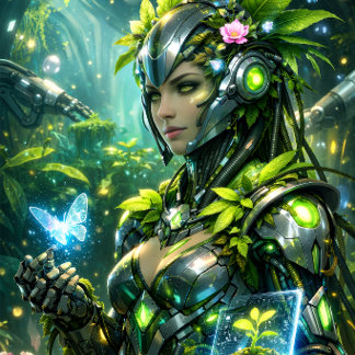 Cyberflora-Wächterin  Puzzle