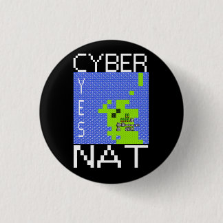 CYBERNAT Abzeichen Button