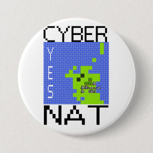 CYBERNAT Abzeichen lrg Button